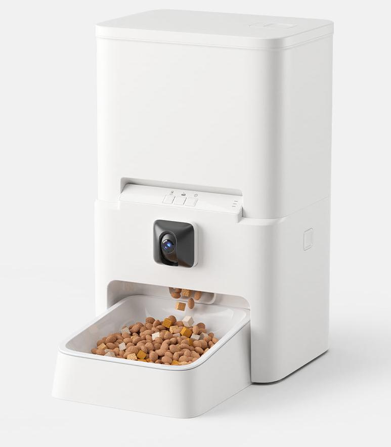 DU-F05V automatic pet feeder with camera